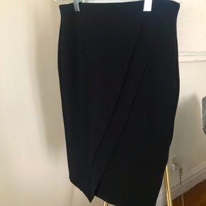 Black Zara pencil skirt